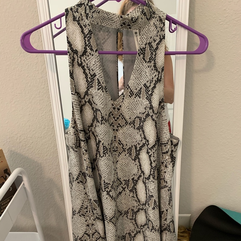 Cute Snakeskin Dress